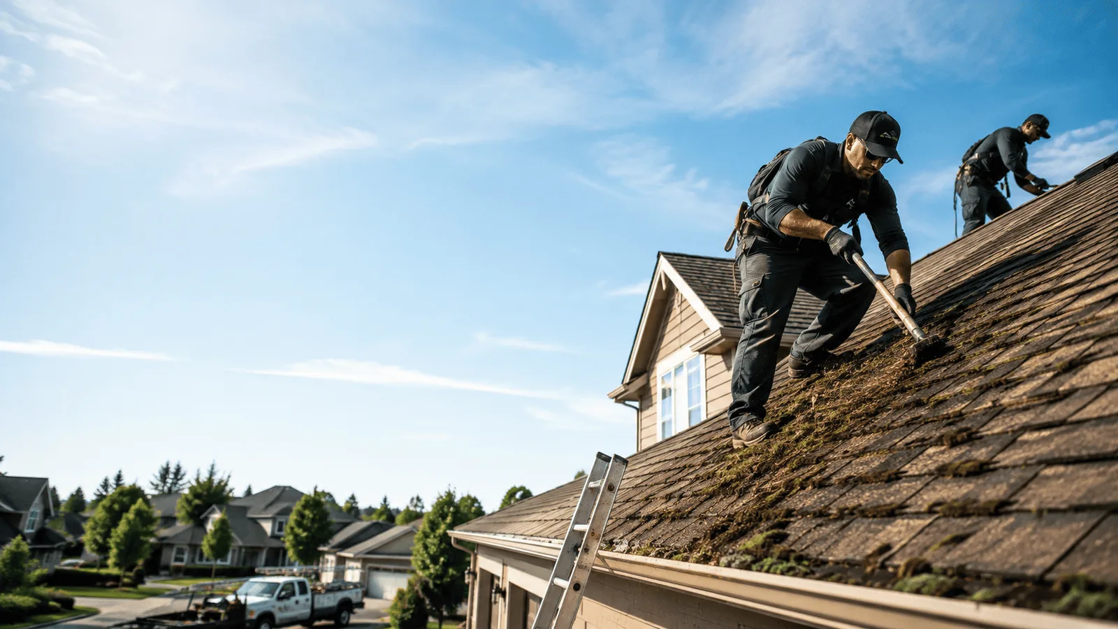 Roof Moss Removal in Rochester, WA near me
